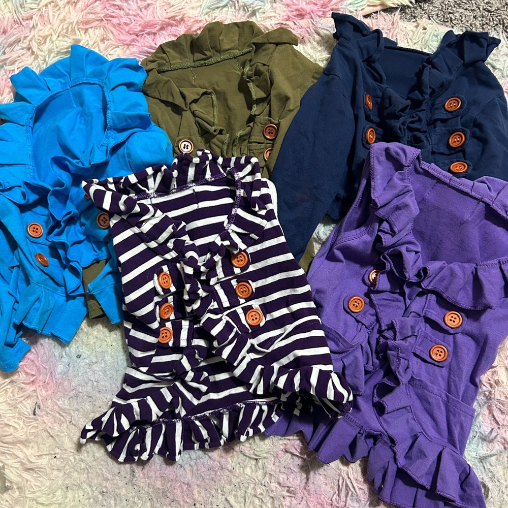 Pipperdoodles cardigans and vests